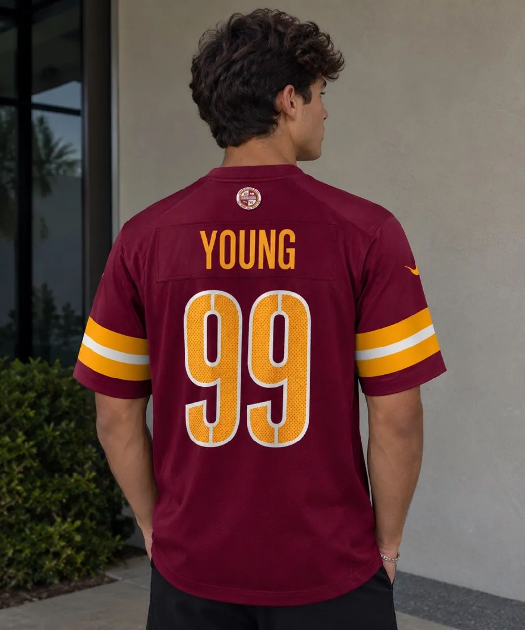 Camiseta Chase Young Washington Commanders #99, Edição Limitada, - Foto 2