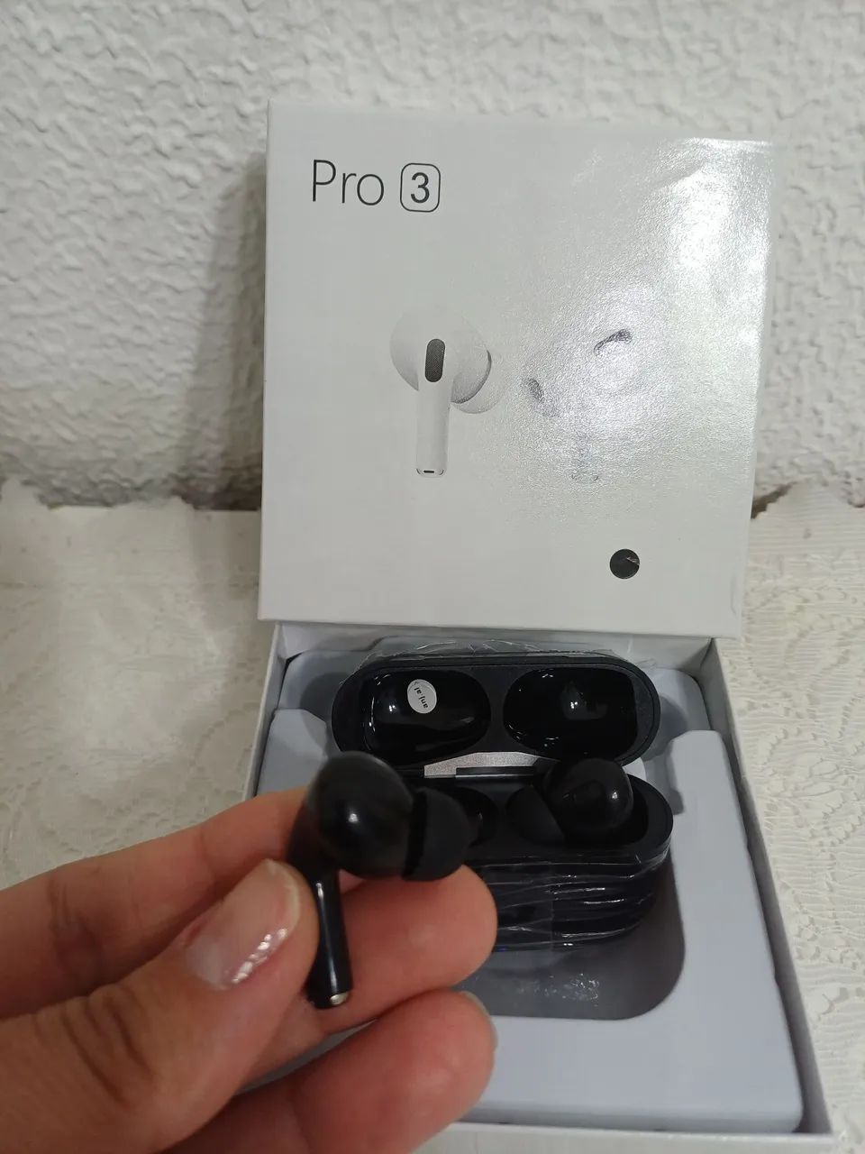 Fones de ouvido bluetooth tws preto  - Foto 4