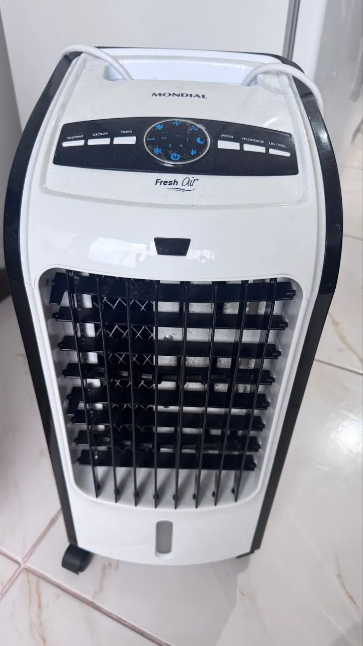 Ventiladores e vassoura elétrica todos com defeito 
