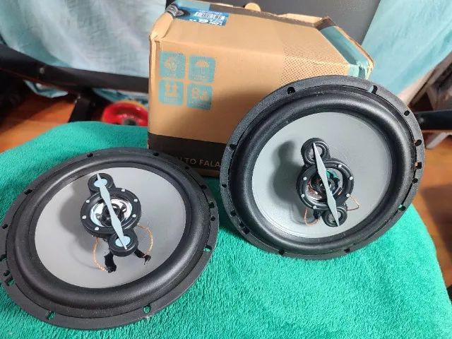 alto-falante 6 polegadas leson ls6 140w 140 rms na cor preta o par Pronta Entrega