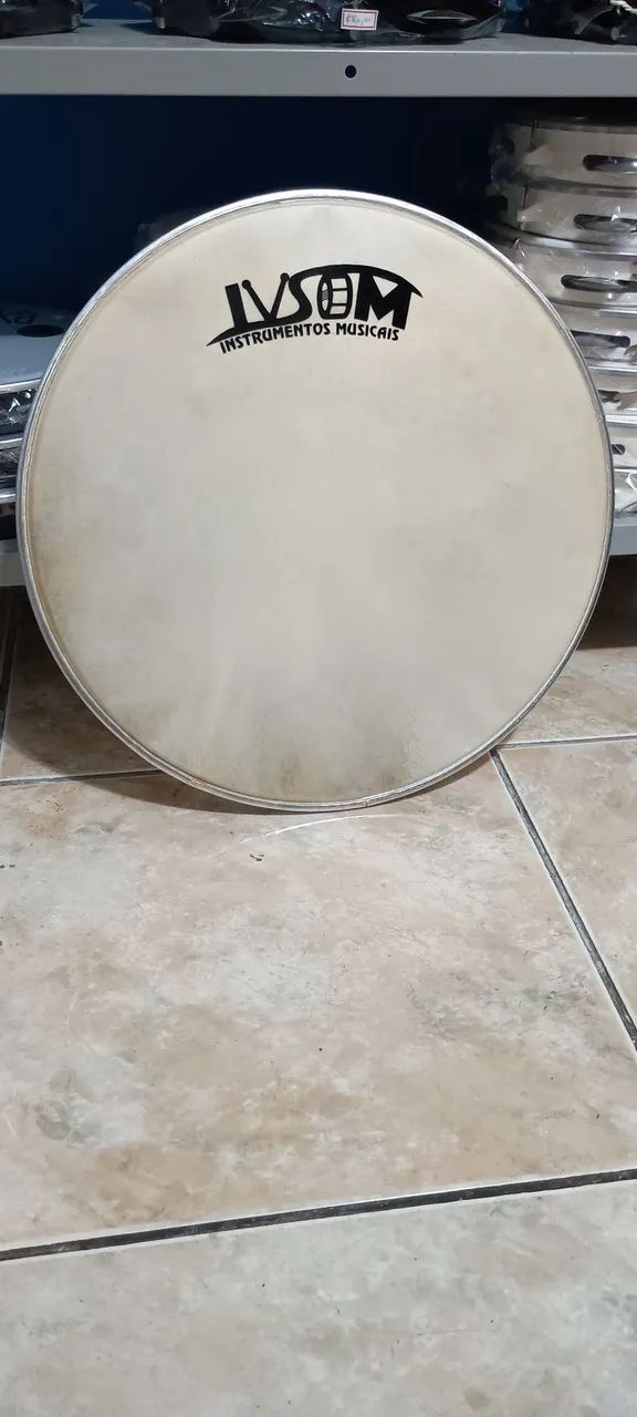 Couro Animal 18" polegadas prensado no Alumínio na promoção  - Foto 3