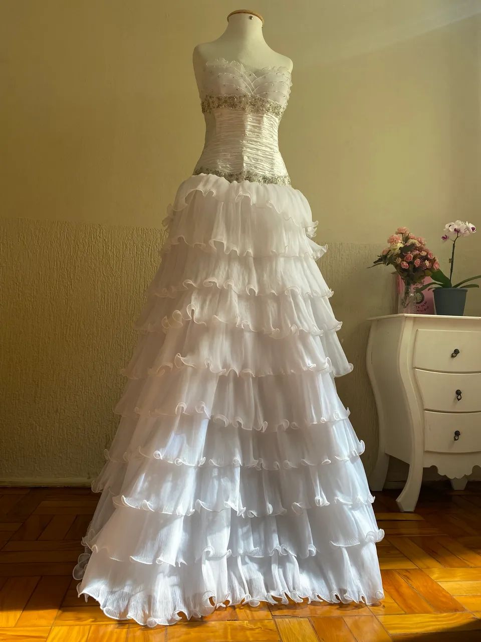 vestido de noiva modelo princesa 36/38 - Foto 2