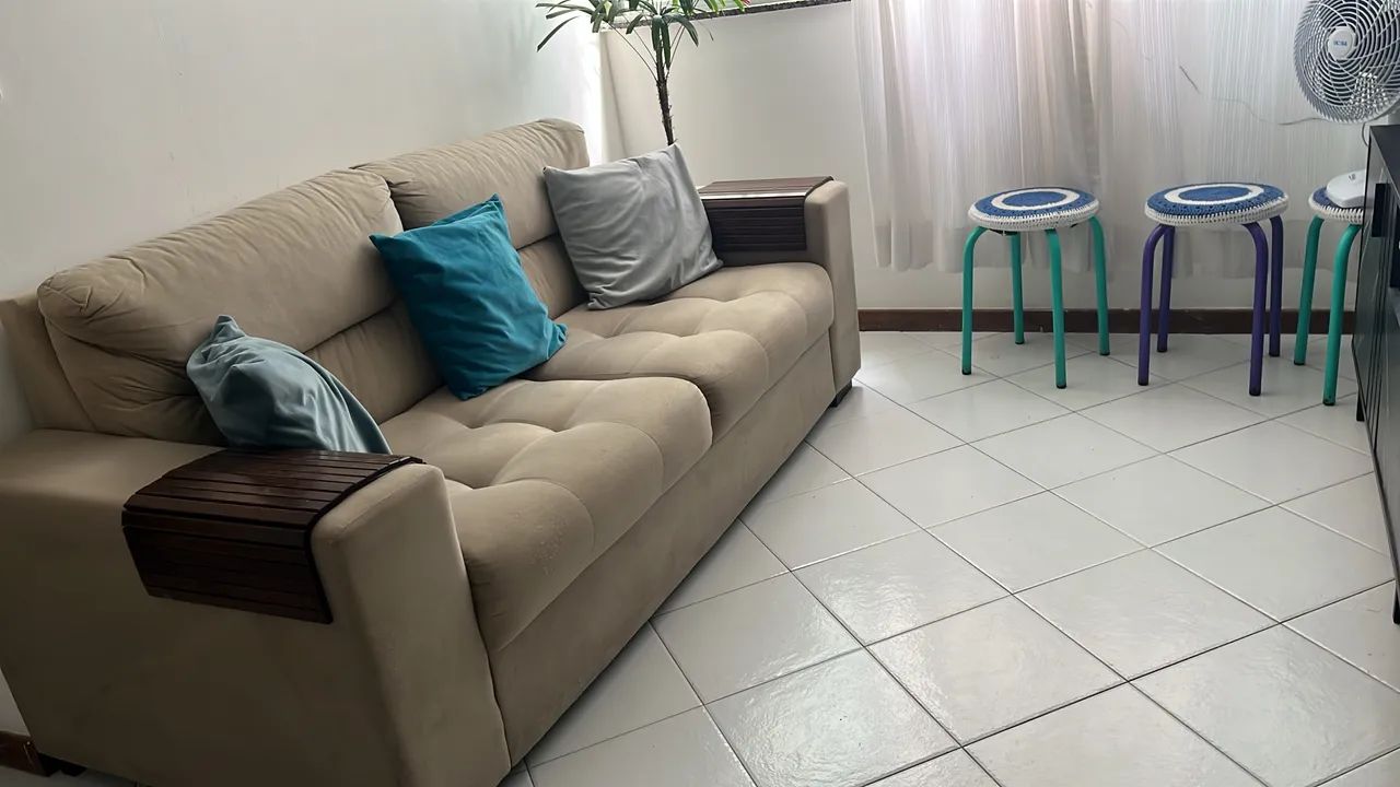 vendo sofá sime novo  - Foto 2