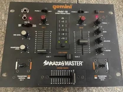 Mixer Gemini PMX-18, DJ , Som, Música, Áudio!? - Foto 4