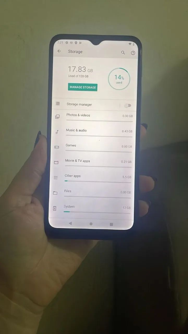 Celular moto g20 128 gb