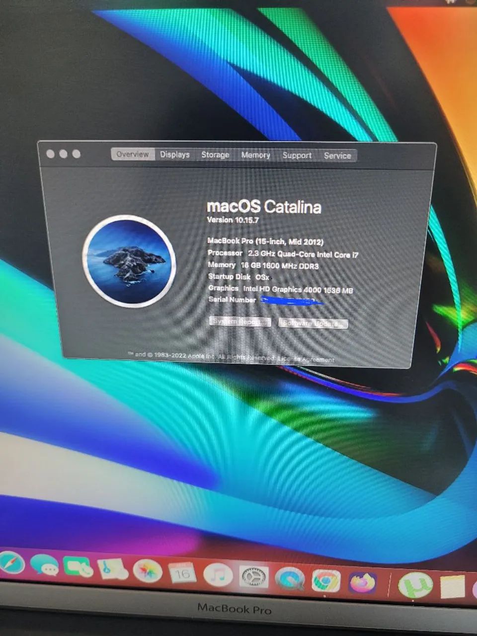 MacBook本体 MacBookPro 15 (Retina.Mid 2012) macbook pro 2012 15