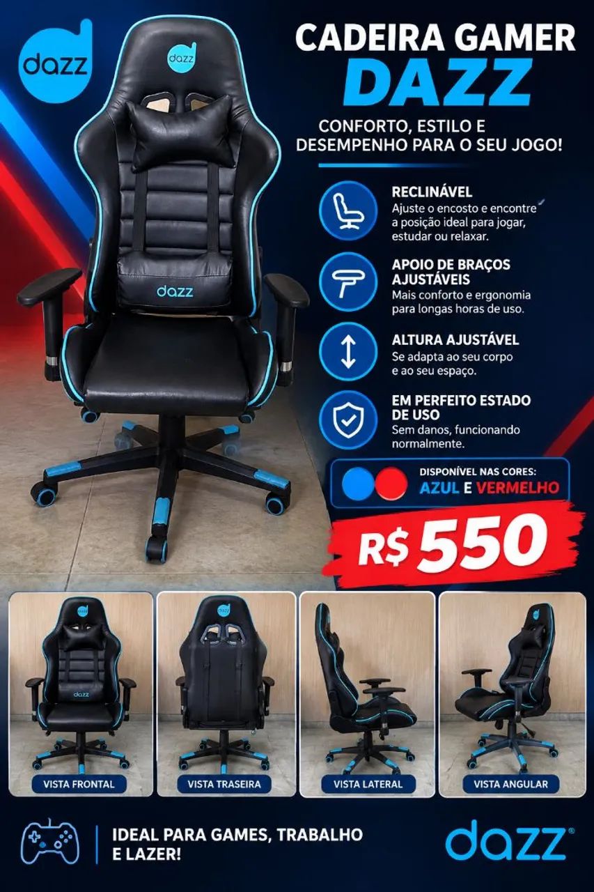 CADEIRA GAMER - Foto 2