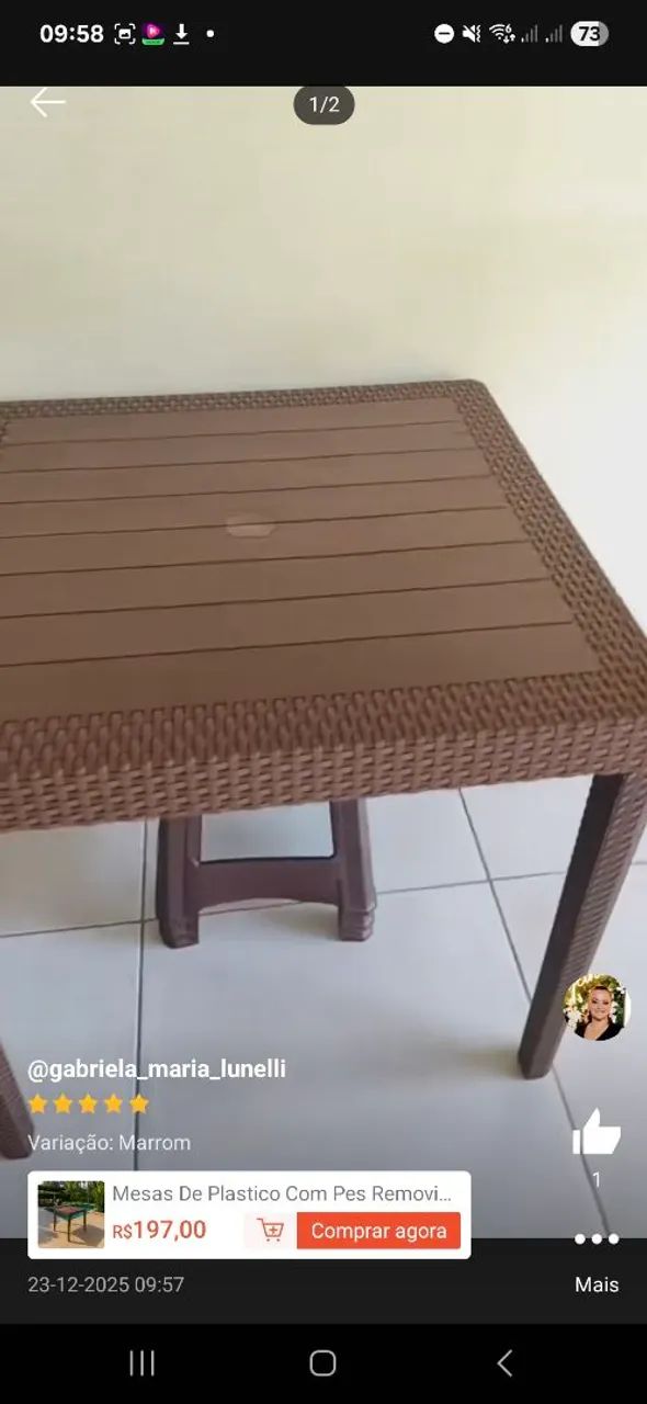 Mesas com cadeiras para comércio 950,00 - Foto 2