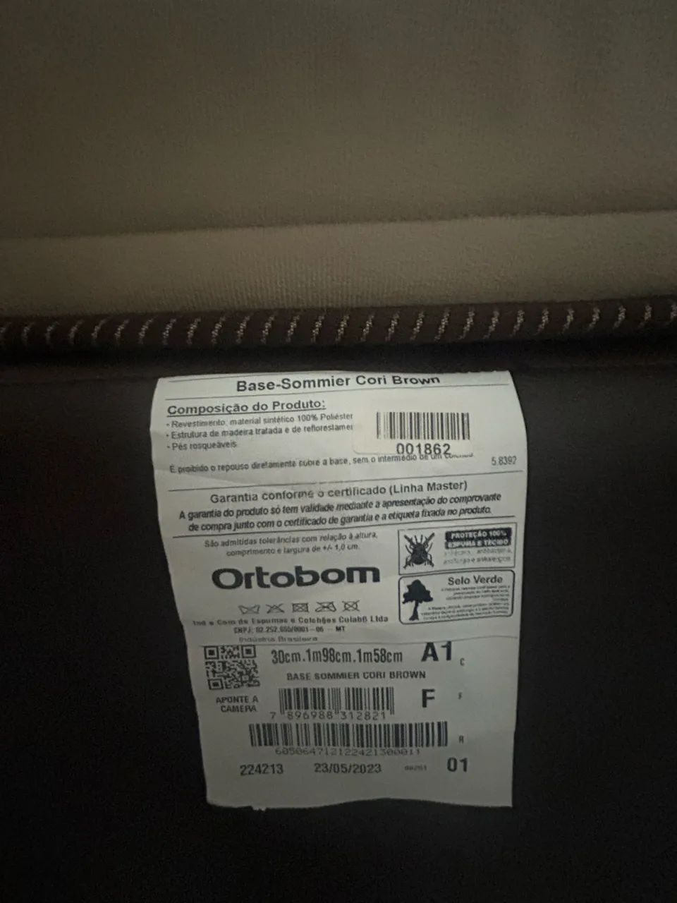 CAMA BOX QUEEN SIZE ORTOBOM - Foto 3