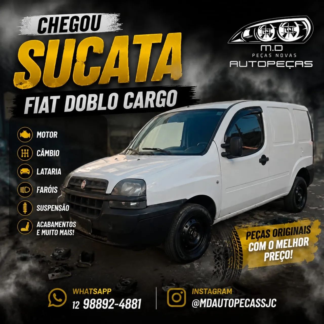 SUCATA FIAT DOBLÒ CARGO