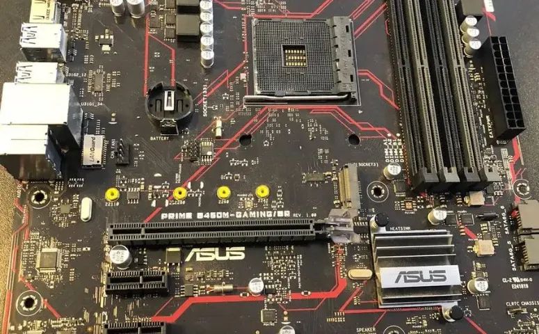 placa mae asus prime b450 gamer - Foto 2