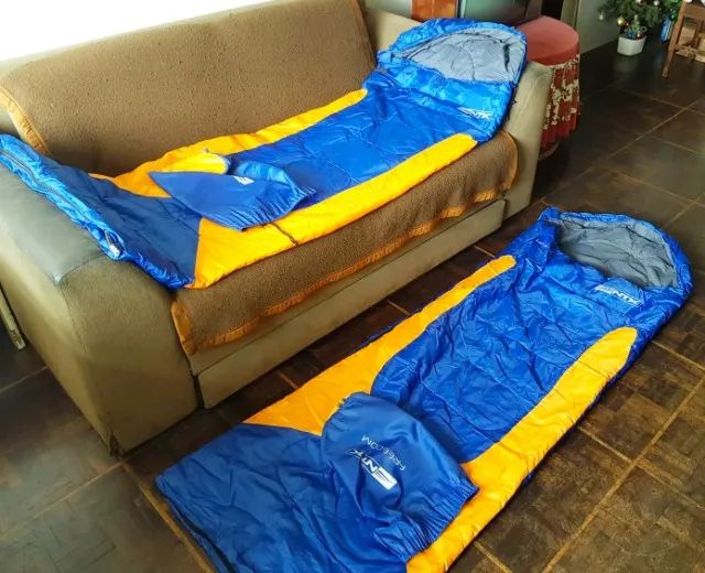 Sacos de Dormir - 2 Unidades - Marca NTK (Modelo Freedom) - 2 m - Usado - Bom Estado