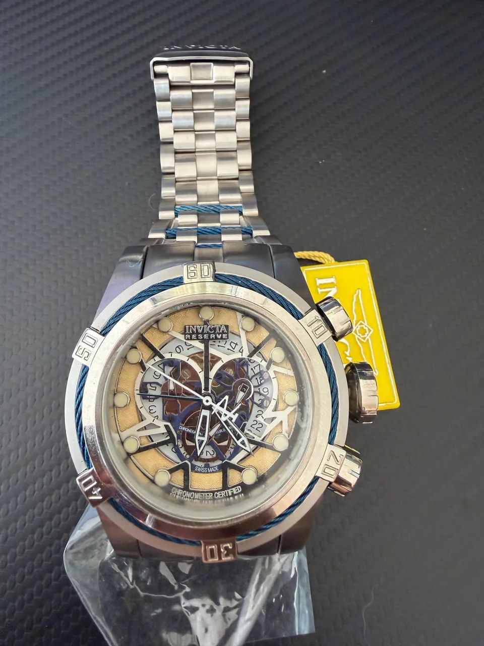 INVICTA RESERVE VENOM SKELETON SWISS MADE* ? - Aparelhos de Som
