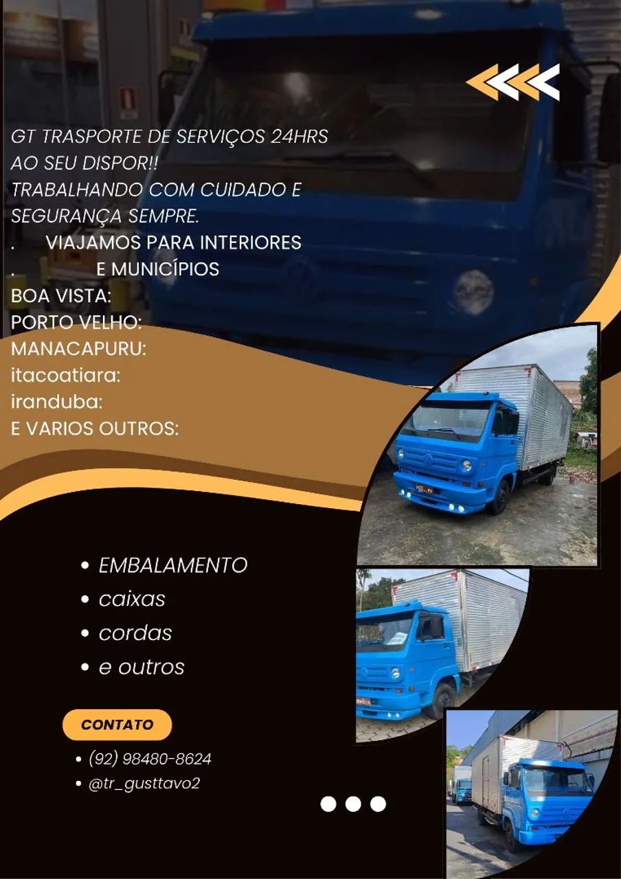 Caminhão disponível 