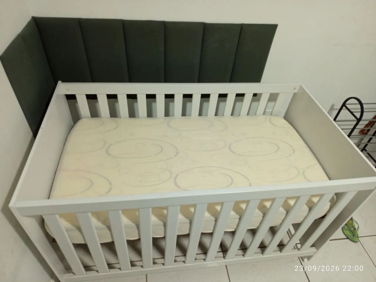 Berço de madeira que vira cama  - Foto 3