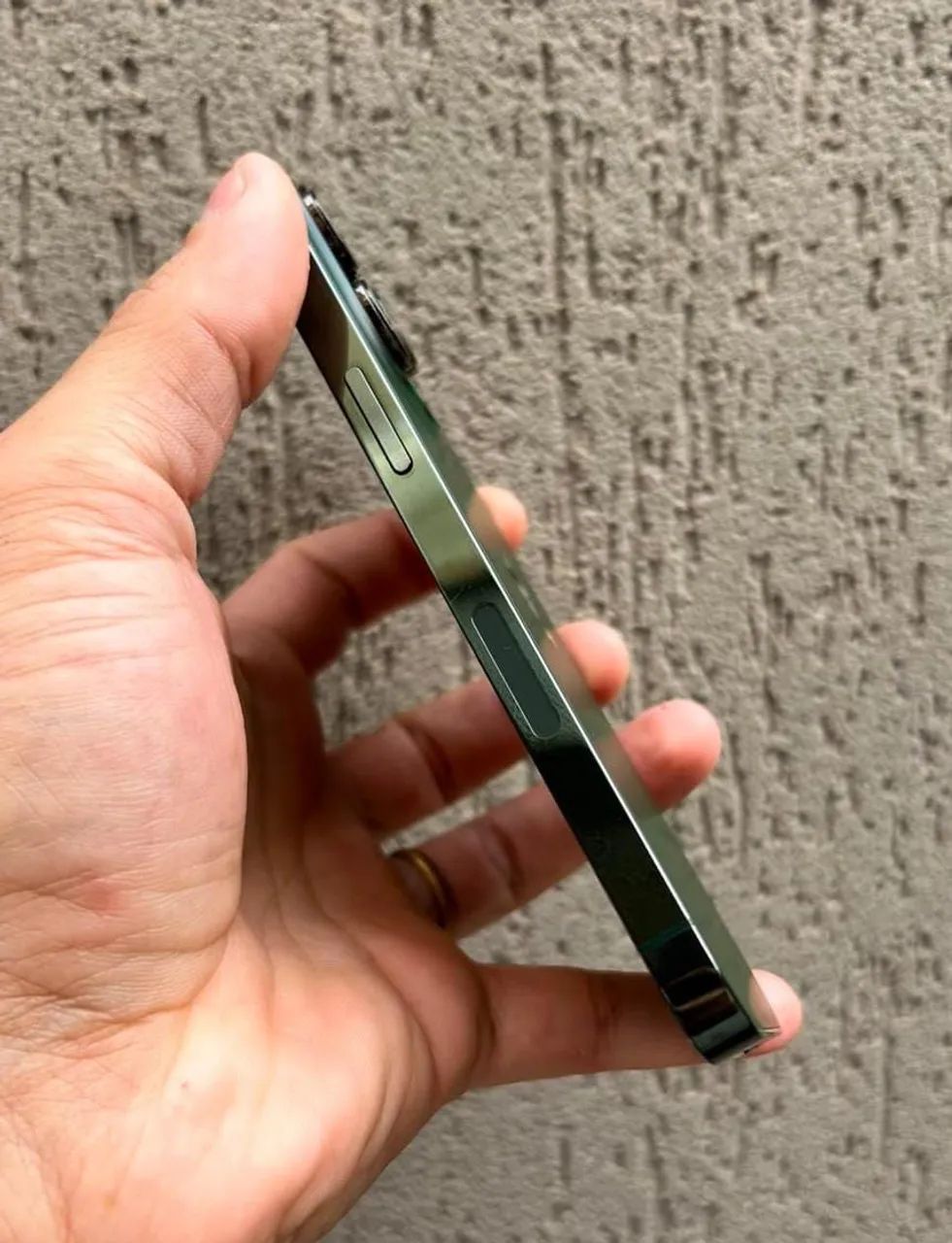 CARCAÇA IPHONE 13 PRO VERDE ALPINO COMPLETA  - Foto 4