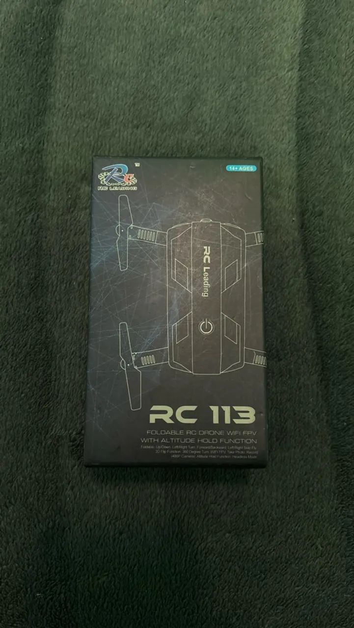 Drone RC Leading RC 113 WiFi FPV Dobrável - Foto 3