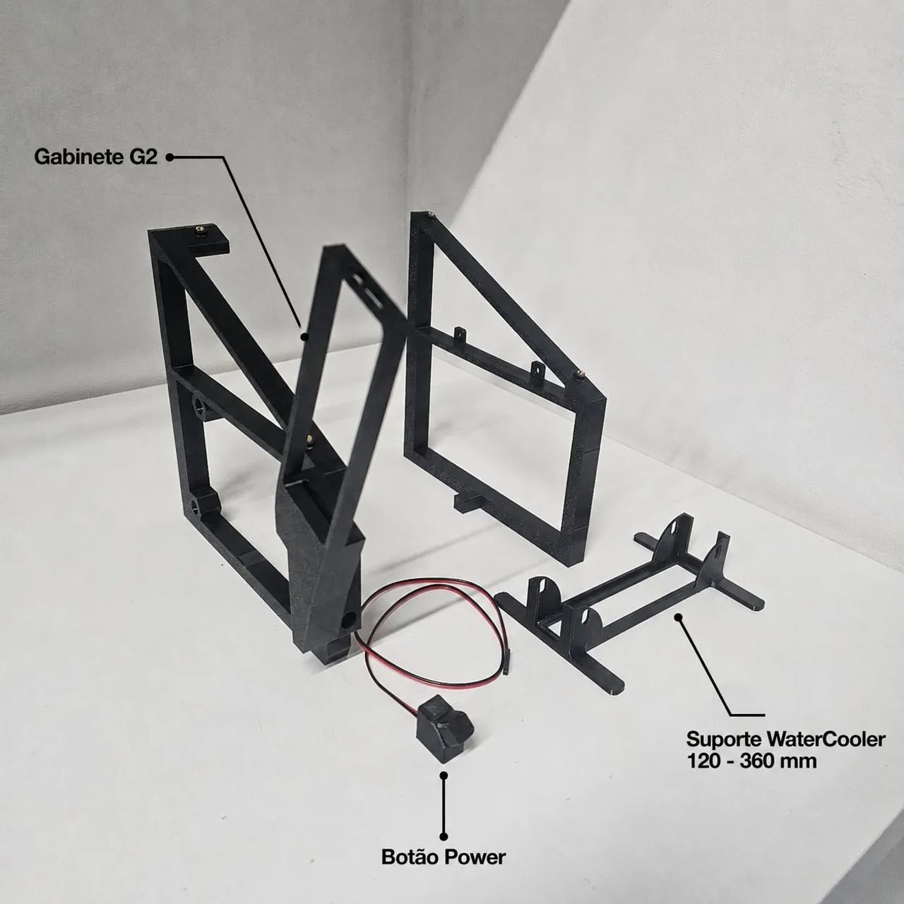 Gabinete Open frame - Suporte de Bancada para PC  - Foto 3