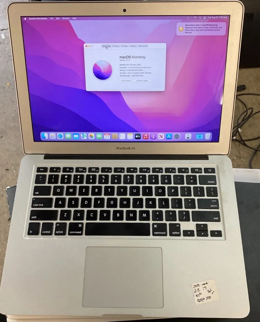MacBook Air 2017 13 polegadas - Foto 5
