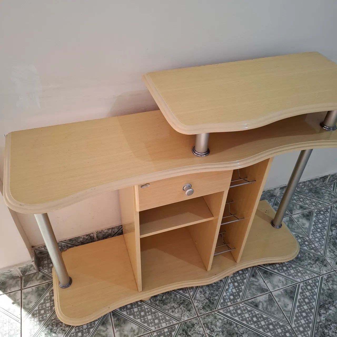 Móvel Rack para TV para sala na cor Bege - Foto 2