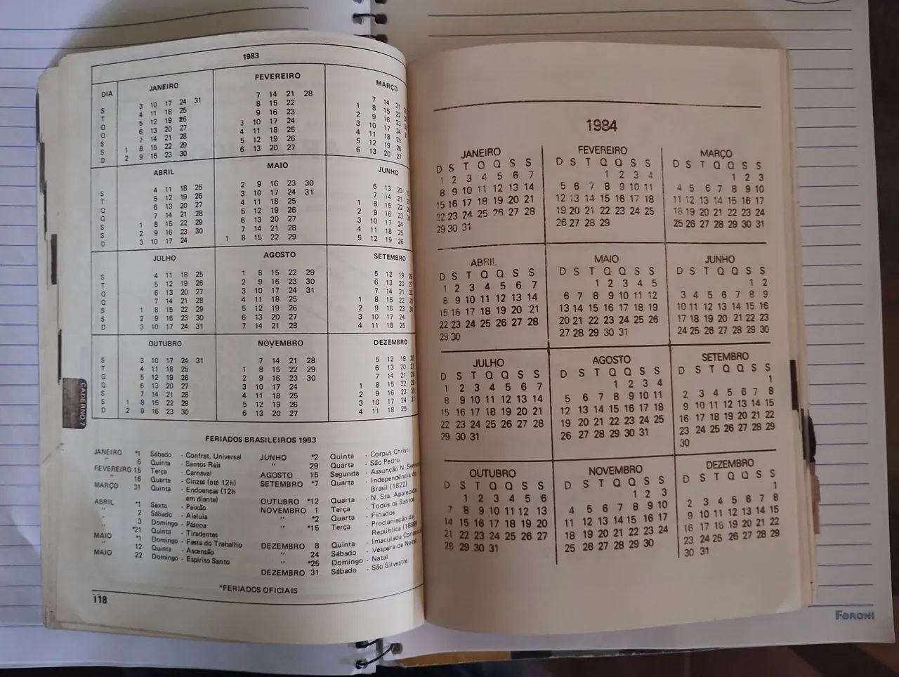 Agenda antiga  - Foto 2