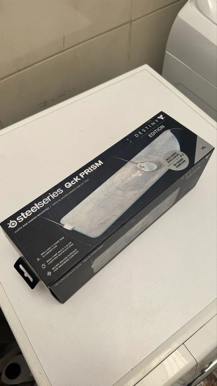 Mouse Pad SteelSeries QCK Prism XL RGB - Destiny Edition (com codigo incluido ) - Foto 3