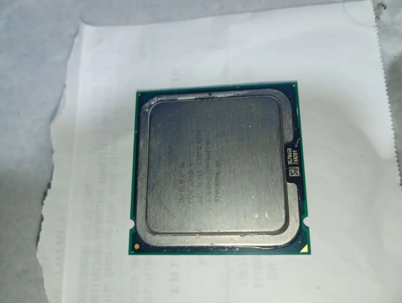 Processador Pentium 4 para computadores de mesa produto original e conservado 