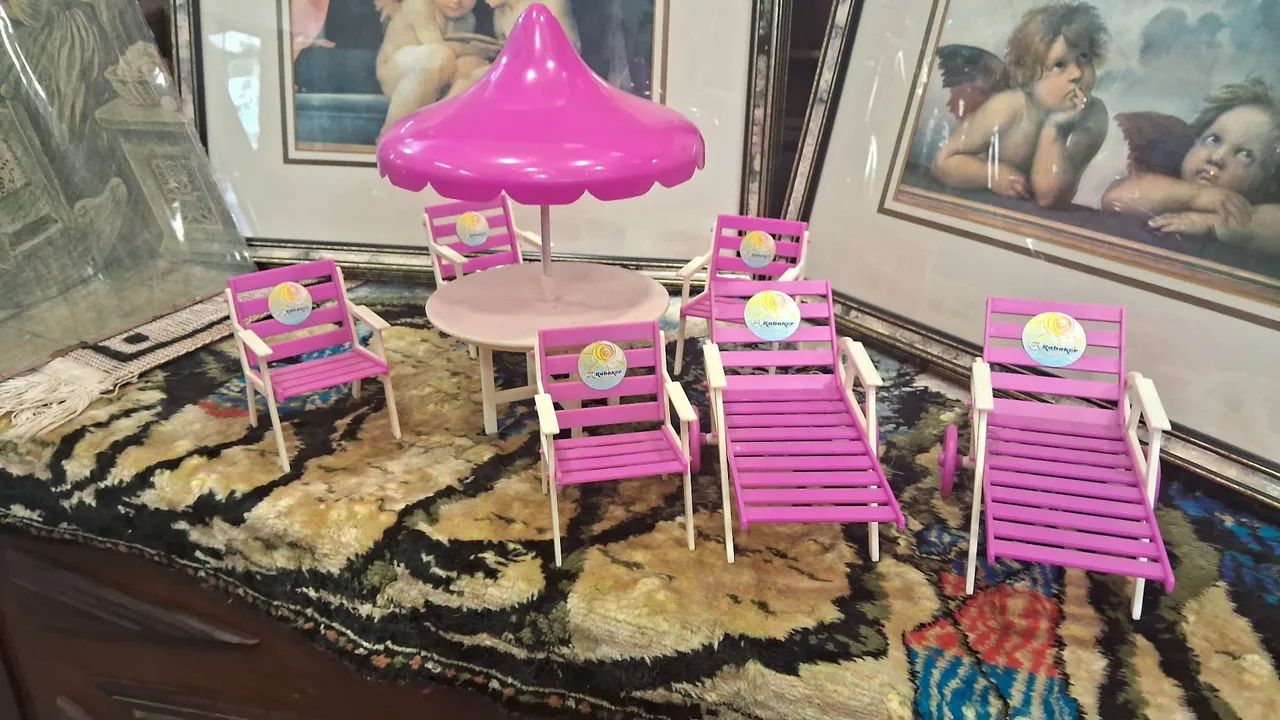 Boneca conjunto de piscina brinquedo  - Foto 5