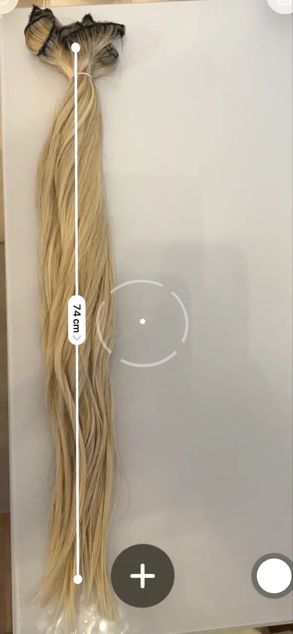 CABELO BRASILEIRO LOIRO 75cm  - Foto 2