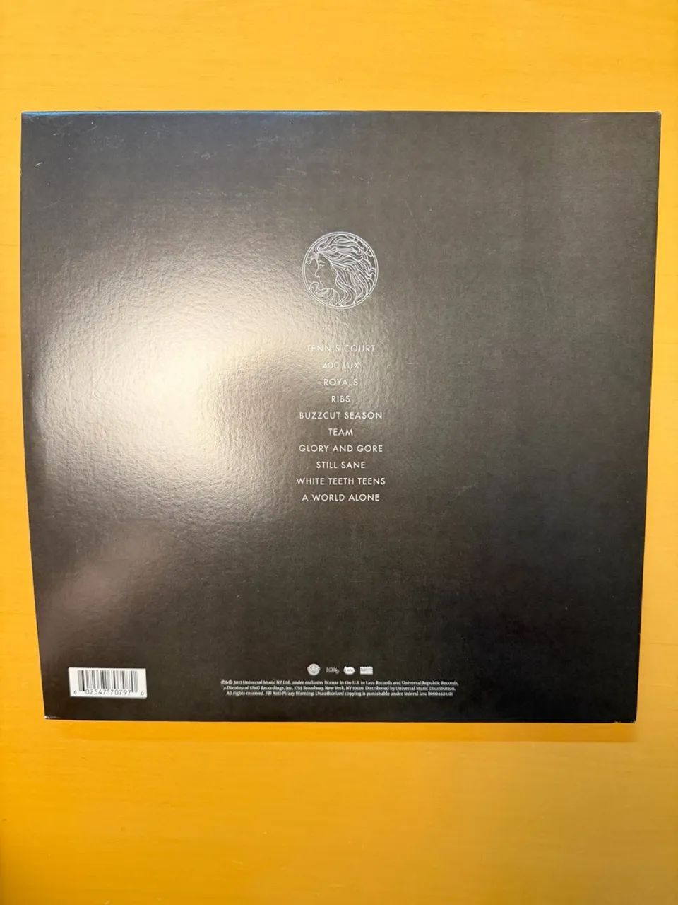 VINIL LORDE - PURE HEROIN PRETO  - Foto 3
