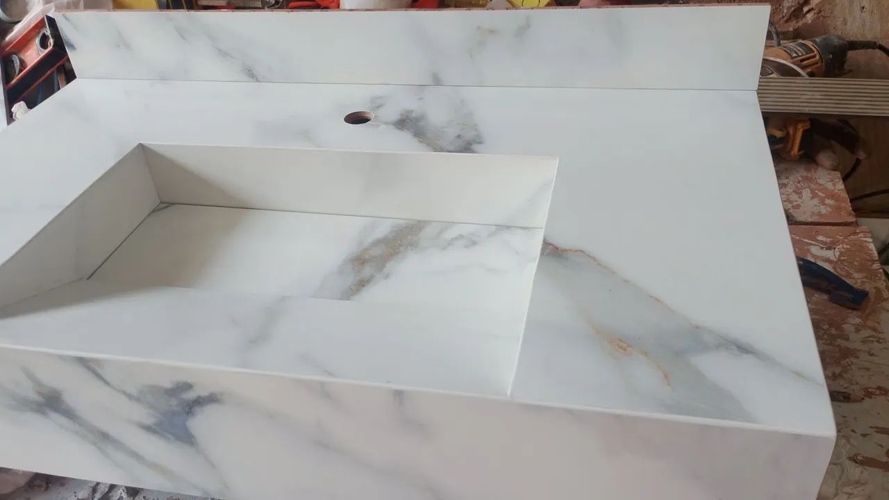 Pia esculpida  - Foto 2