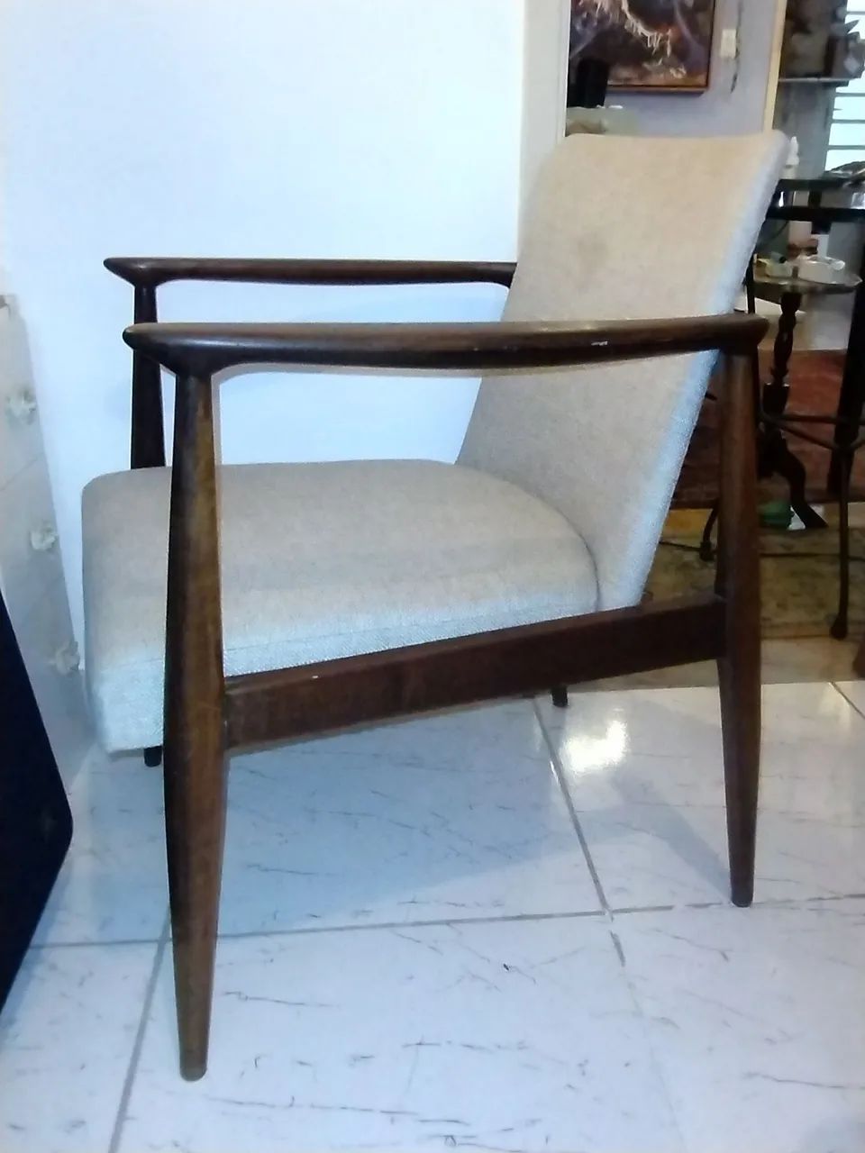 Poltrona estilo Joaquim Tenreiro  - Foto 4