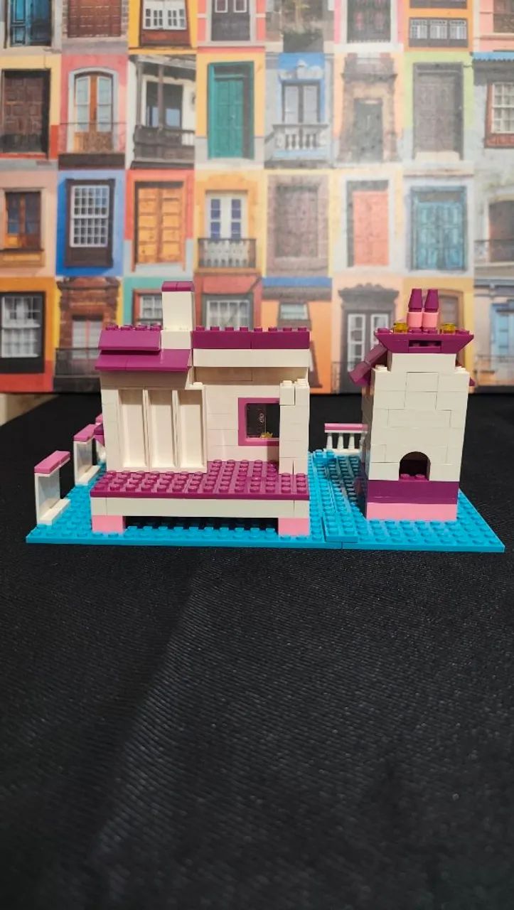 Conjunto Mini Casinha com Sala de Aula e Boneca - Foto 2