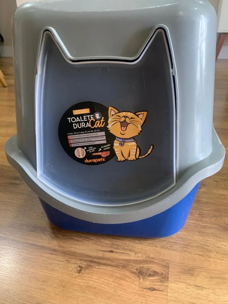 Caixa de areia para gatos fechada - Foto 2