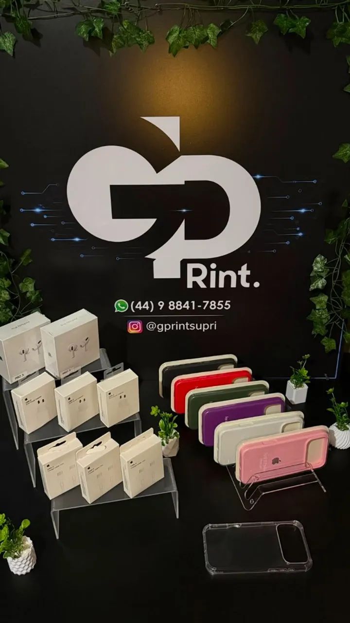 Capinha iPhone Premium + Película 3D | A partir de R$19,90
