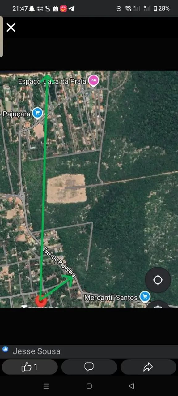 Terreno no Pajuçara 
