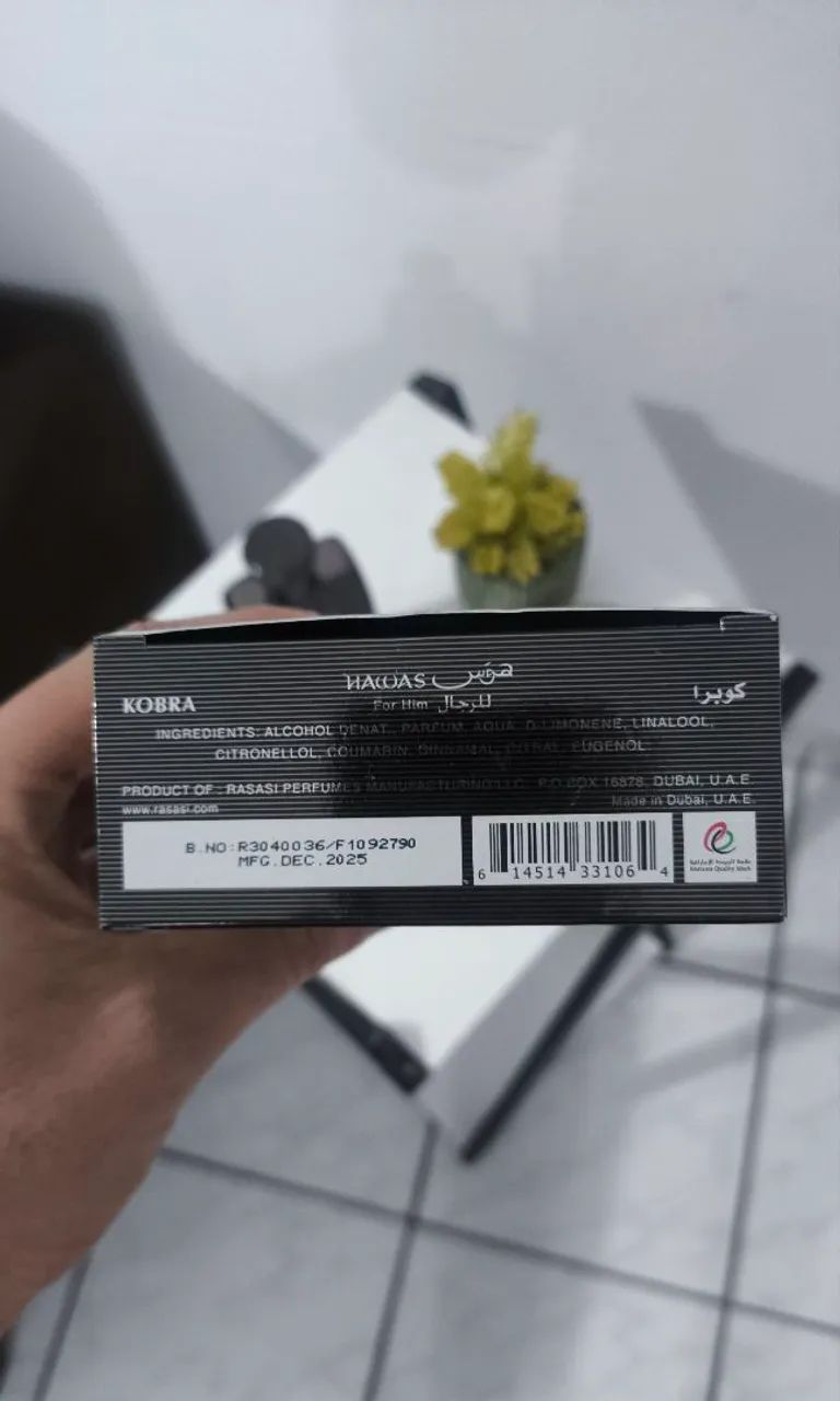 Perfume Árabe Hawas Kobra - Rasasi - Foto 5