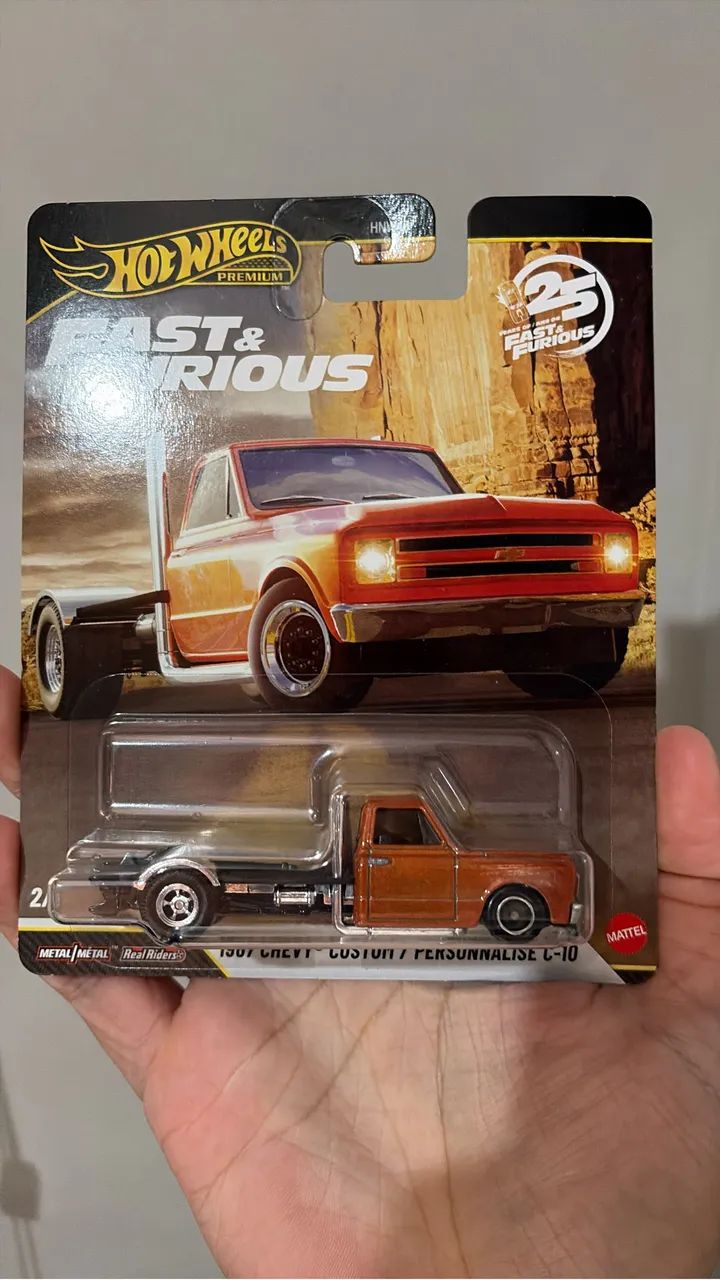 Hot Wheels 1967 Chevy Custom personnalise C-10