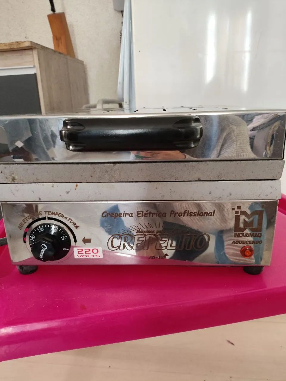 Máquina profissional de crepes