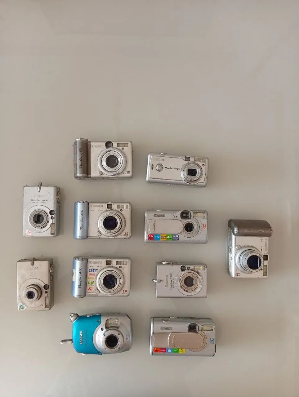 Lote com 11 Canon no estado 