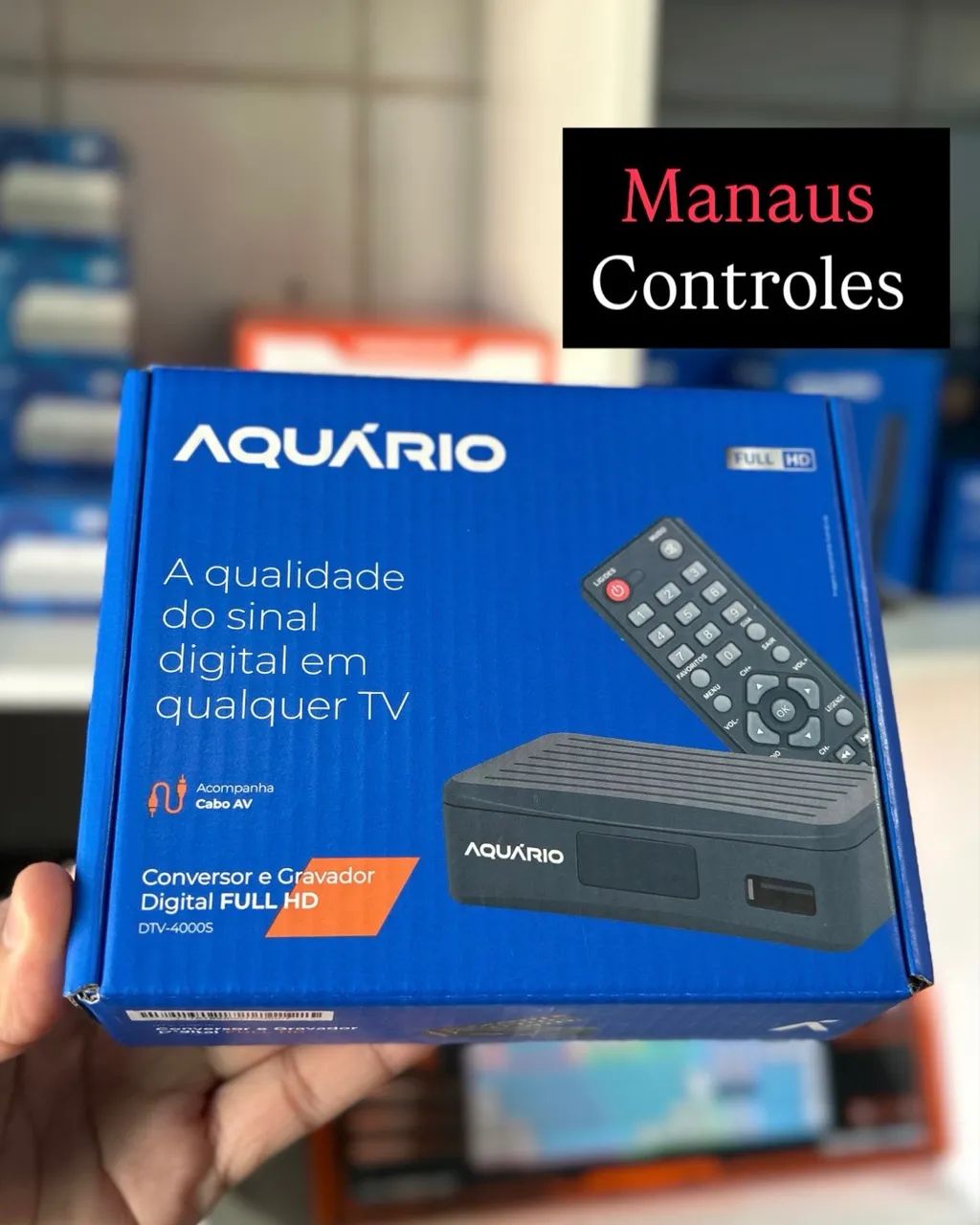 Conversor e Gravador Digital Full HD com Saída HDMI 