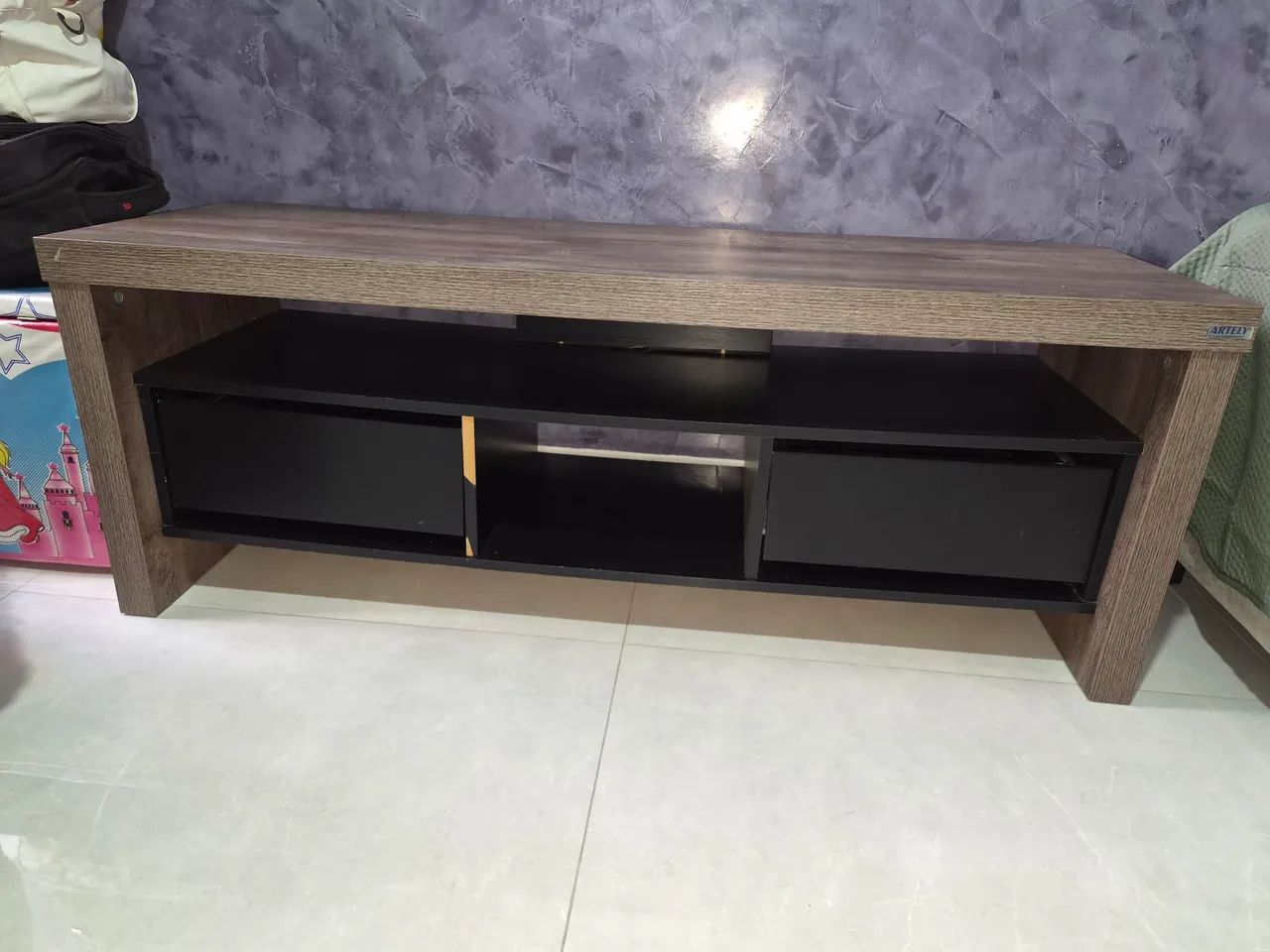 Rack com gavetas