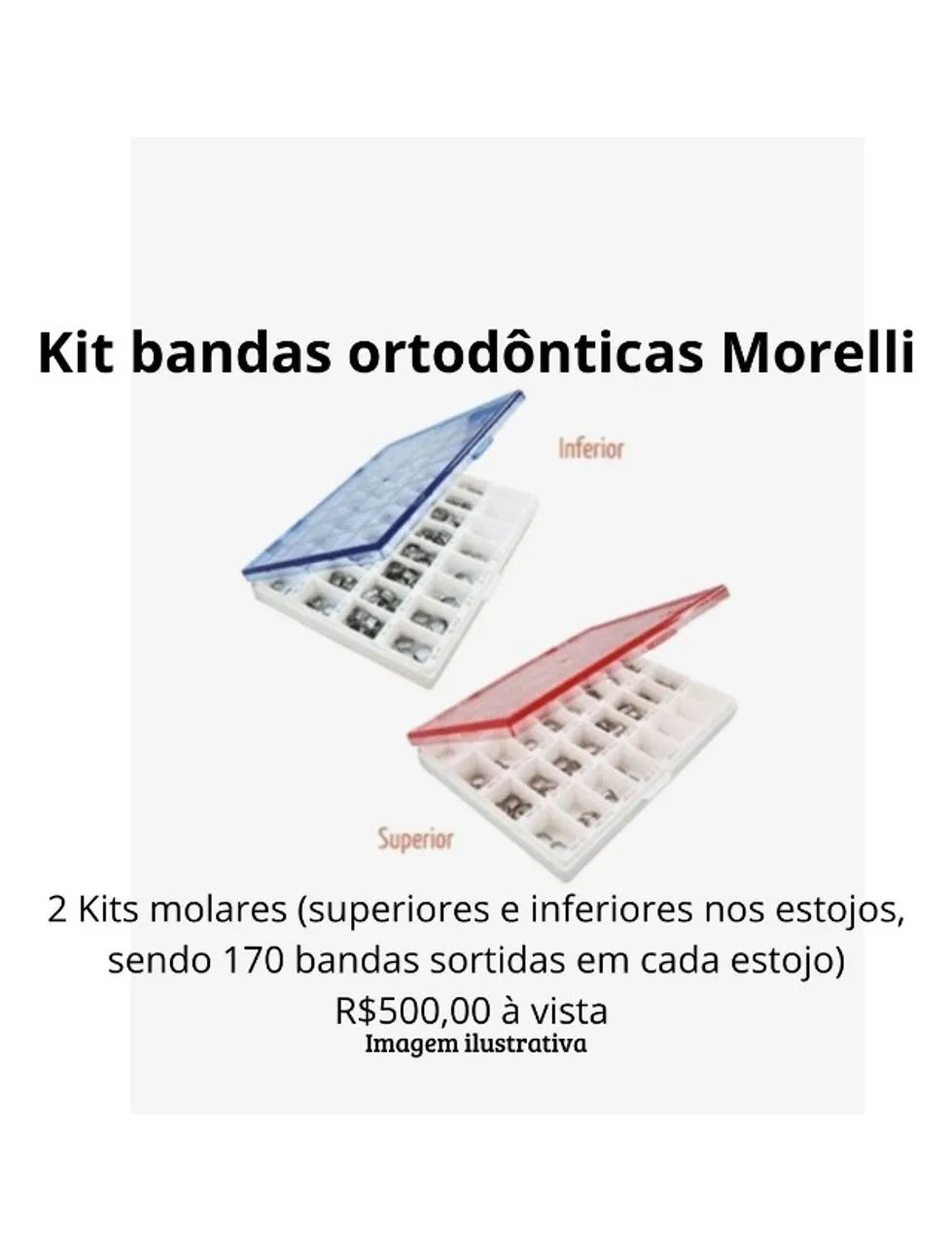 Kits Bandas Ortodônticas Molares