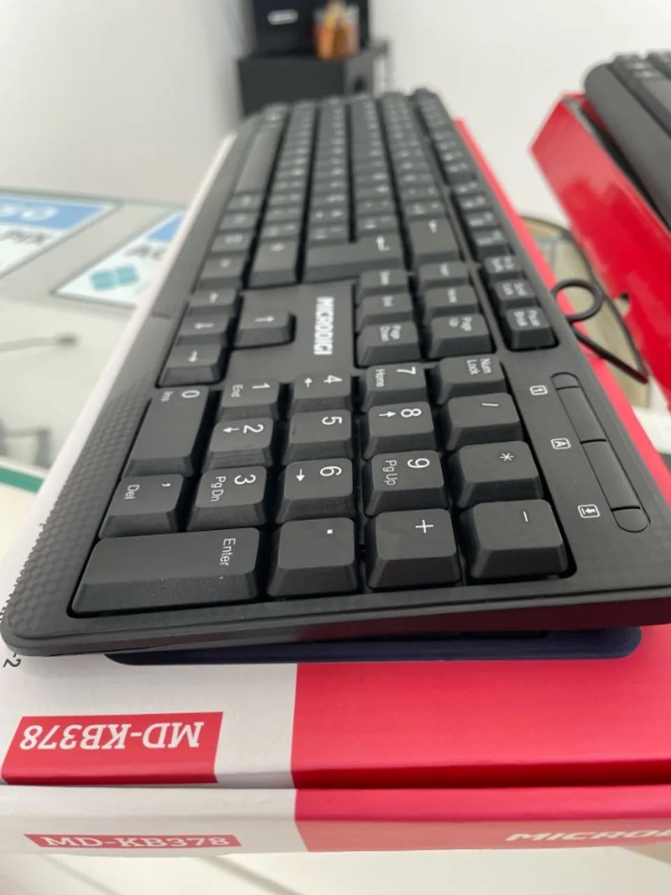  Teclado Multimidia USB Microdigi - MD-KB378 - Foto 4