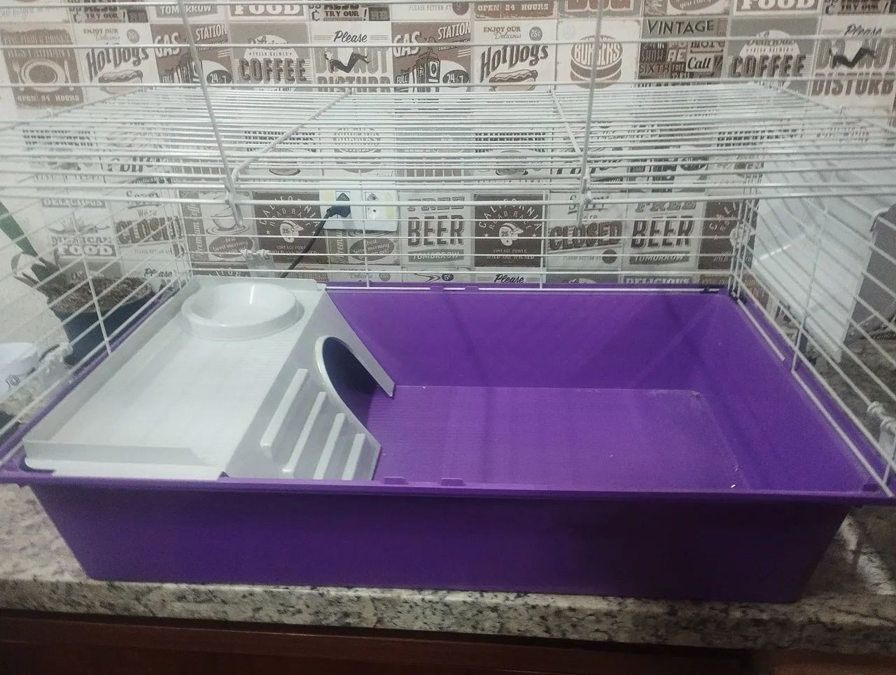 Gaiola grande para, coelho, porquinho da índia etc.