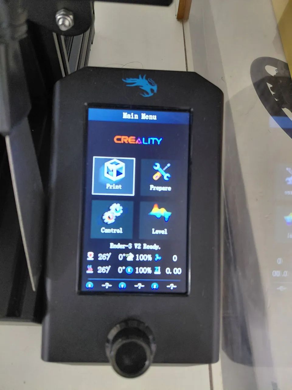 Impressora 3D Creality Ender 3 V2 - Ótimo estado Pouco Usada