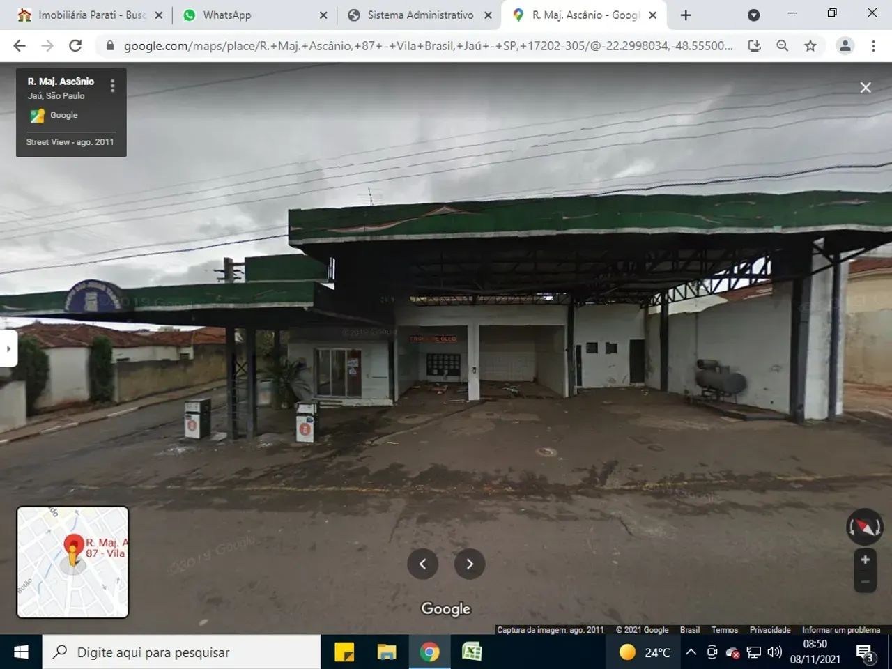 posto combustivel jau c propriedade $ 699000 - desativado - Foto 2