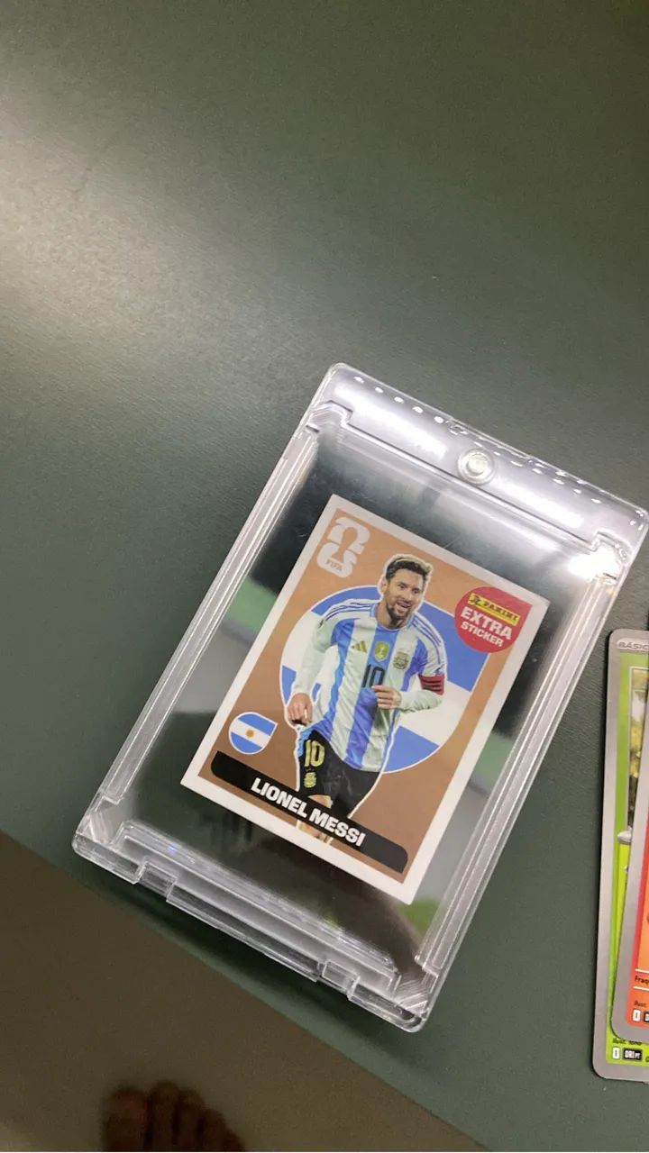 Figurinha do messi 