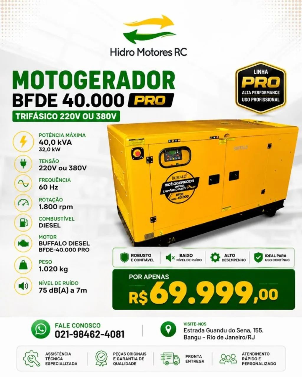 Gerador 40.000