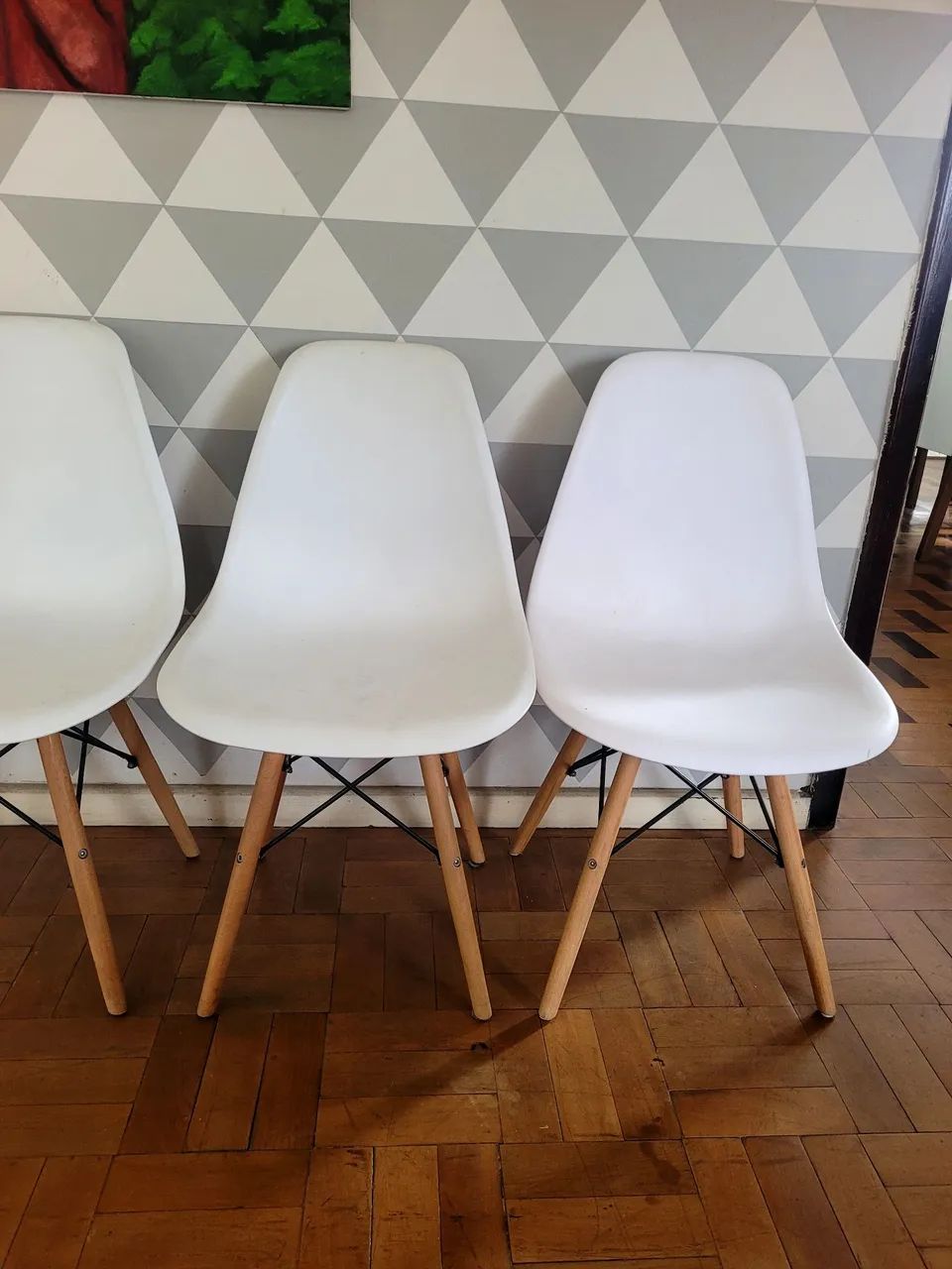 4 Cadeiras Eiffel - Branca - Foto 2
